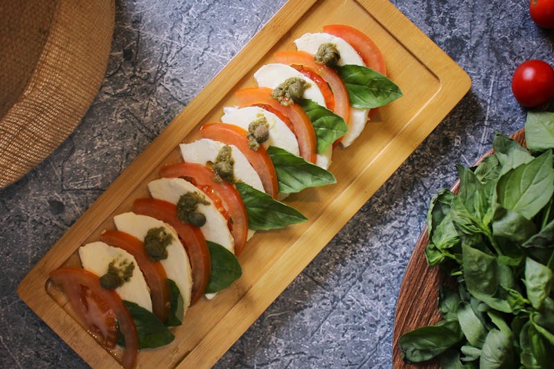 Caprese salad appetizer